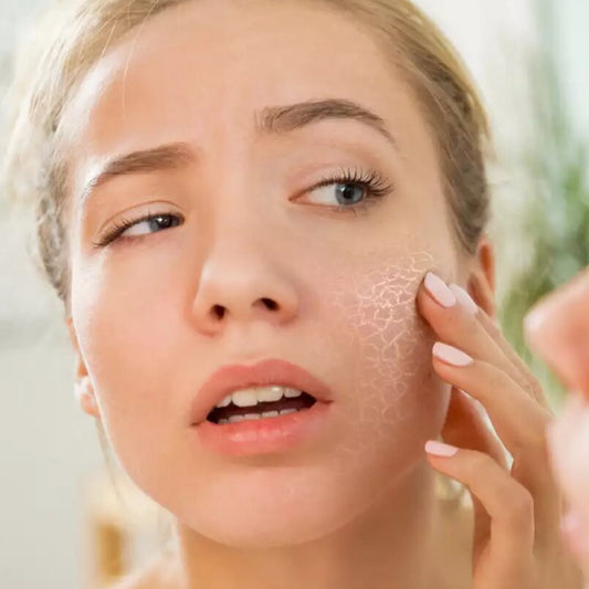 dead skin cells on face