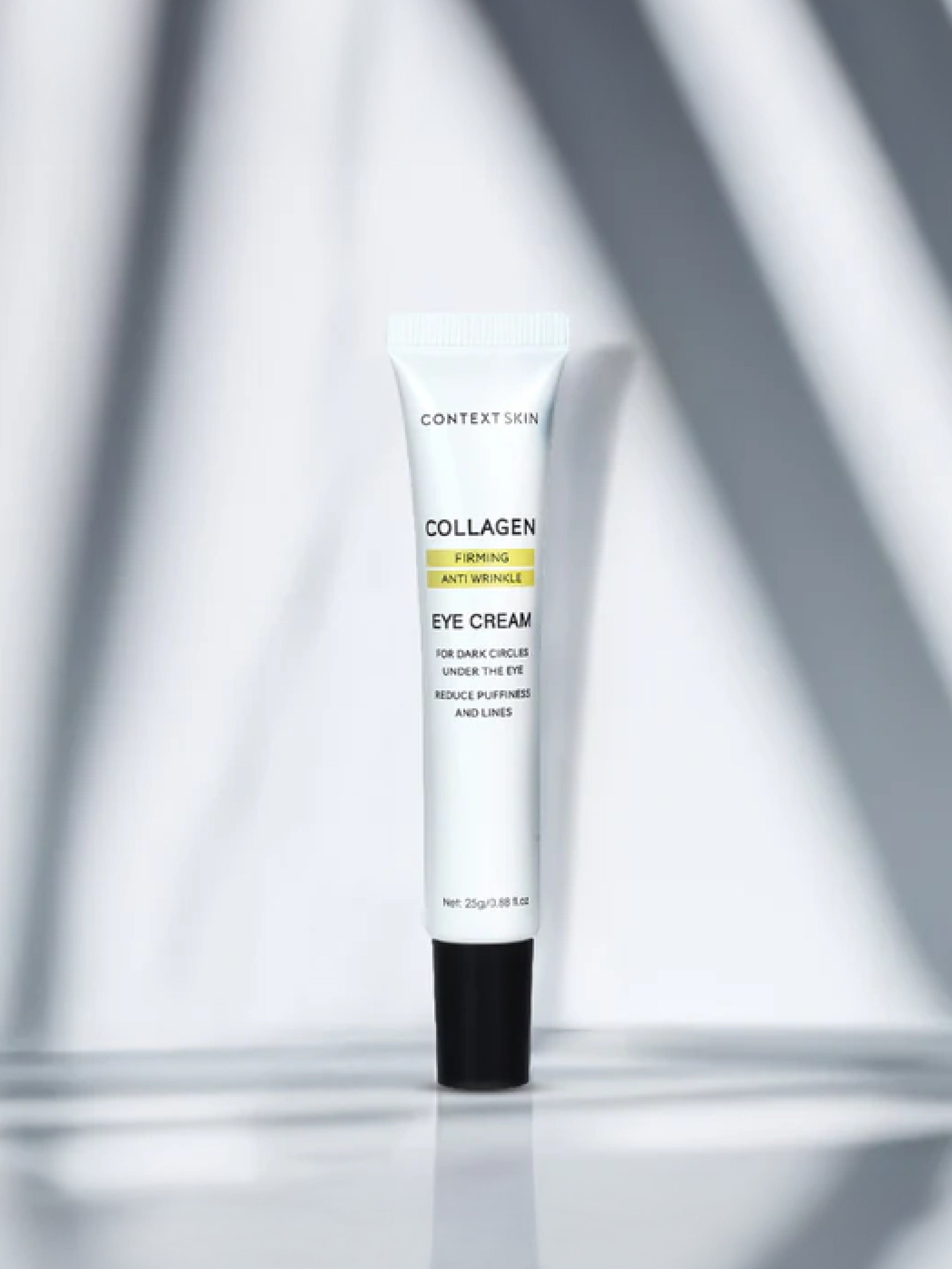 Say goodbye to under-eye bags and puffiness with the Context Collagen Eye Cream, the best eye cream for restoring a youthful, refreshed look.
