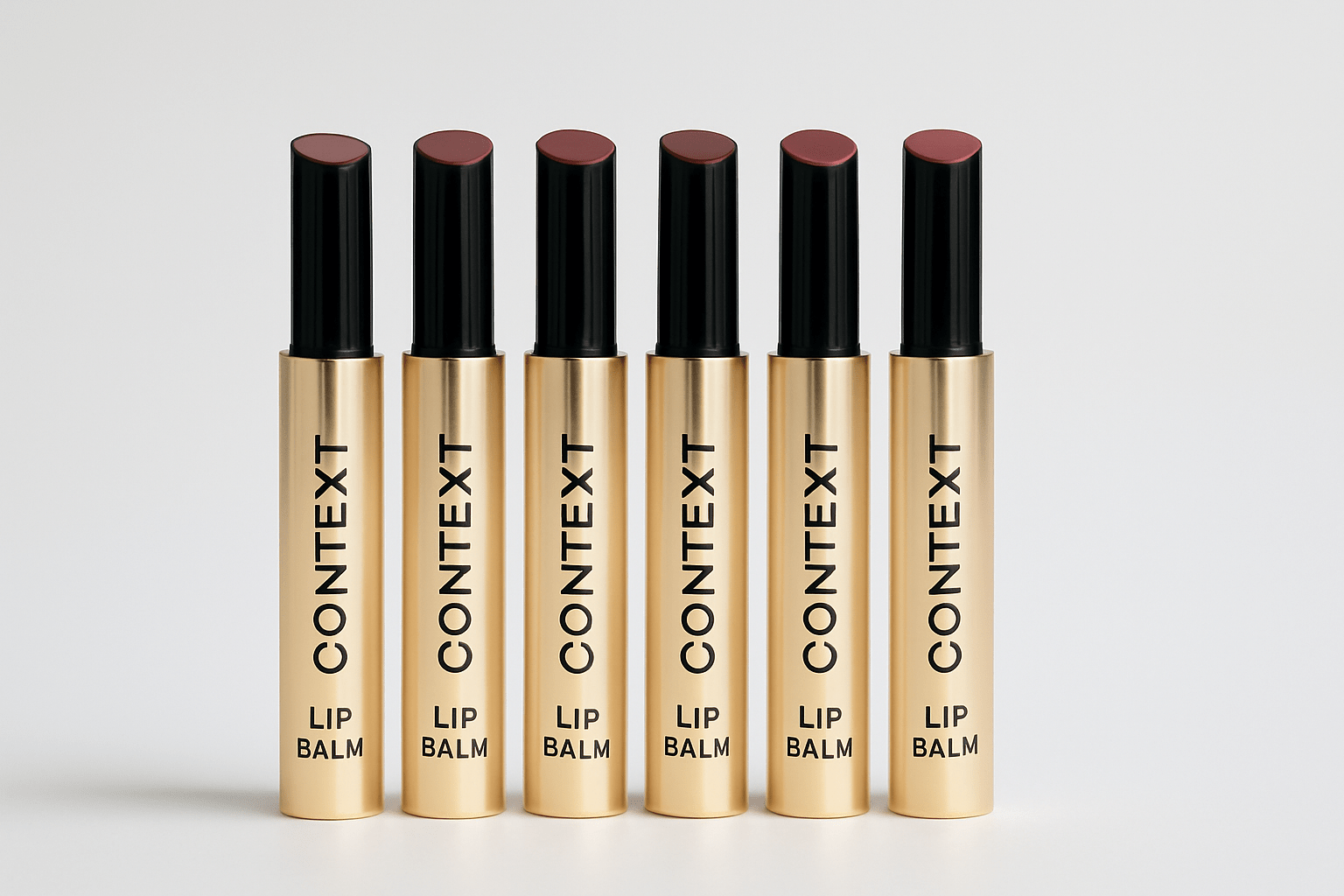Context Lip Balm with corrected typography