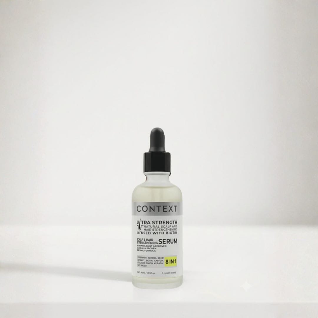 8 in 1 Ultra Strength Scalp & Hair Straightening Serum