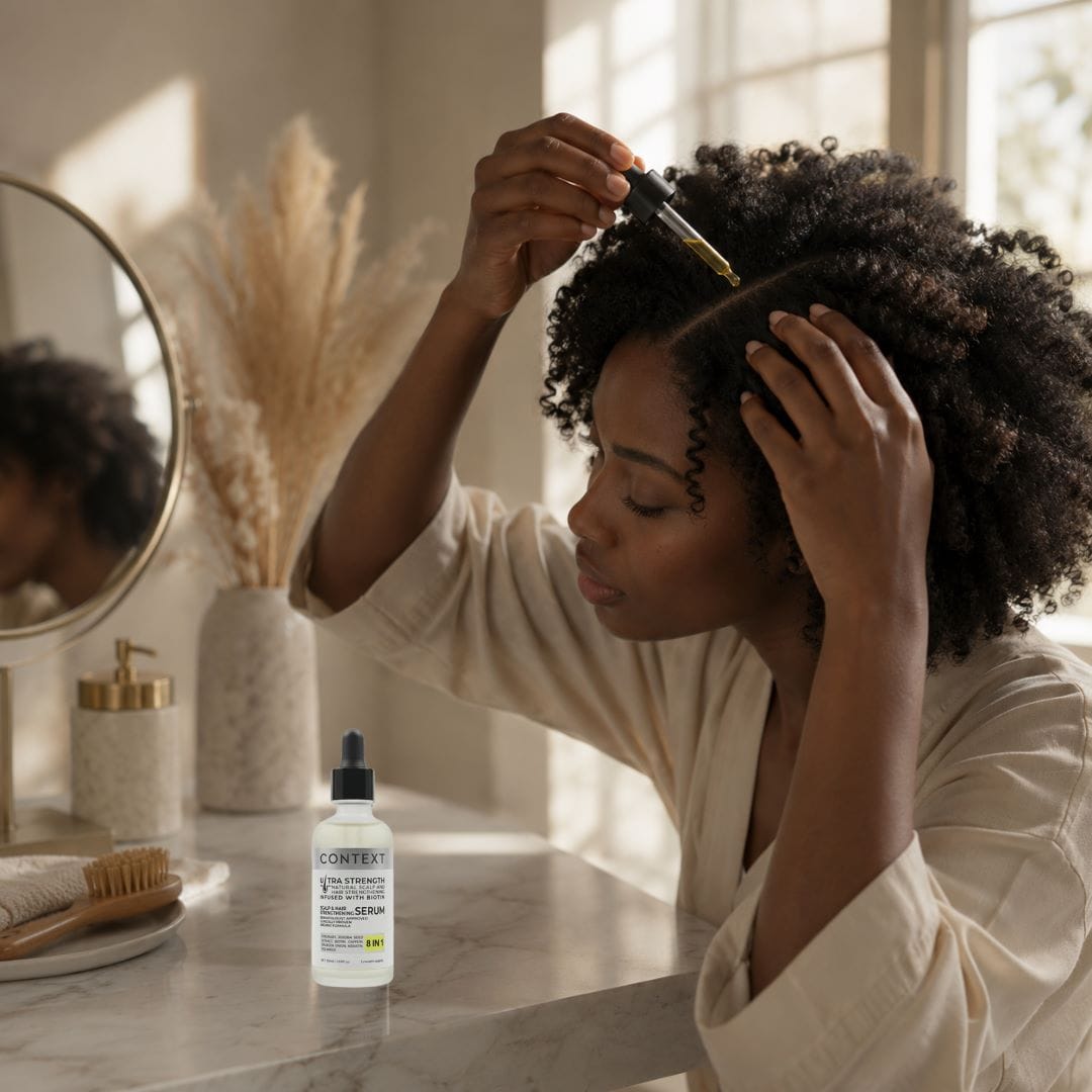 8 in 1 Ultra Strength Scalp & Hair Straightening Serum