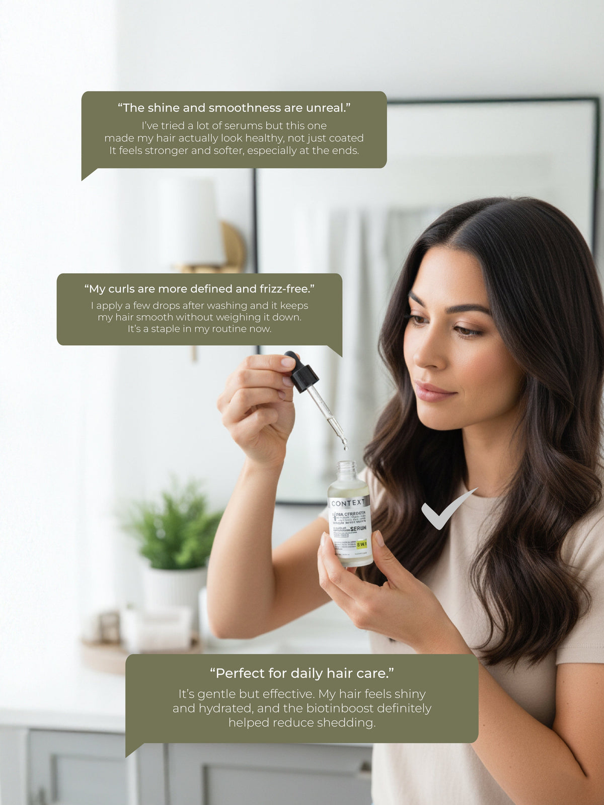 Scalp & Hair Straightening Serum – 8 in 1