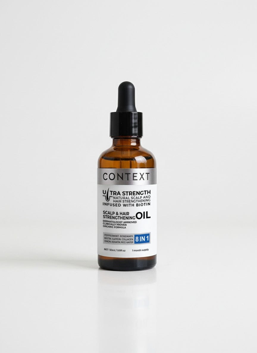 Scalp & Hair Straightening Oil – 8 in 1