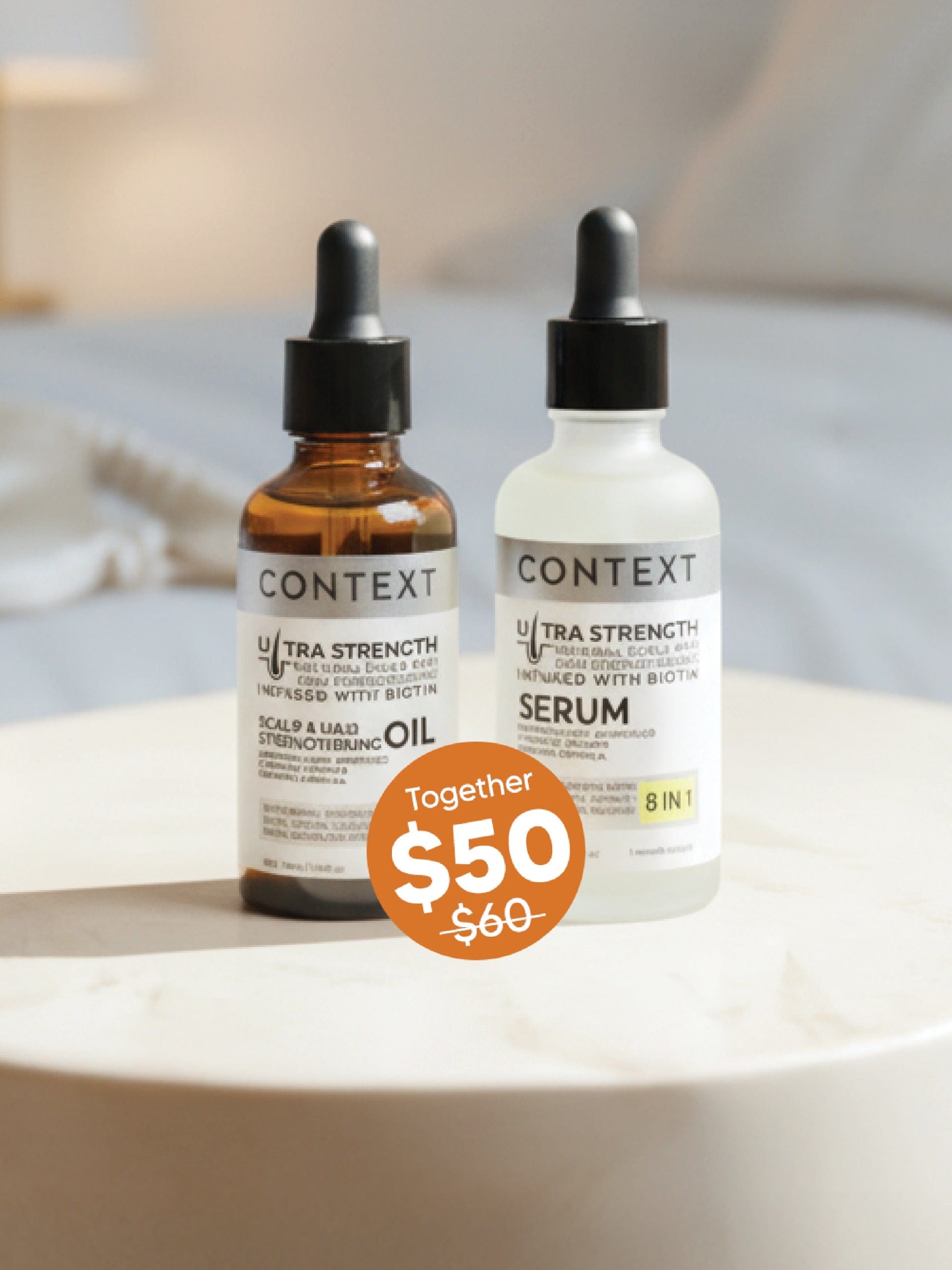 8 in 1 Ultra Strength Scalp & Hair Straightening Bundle