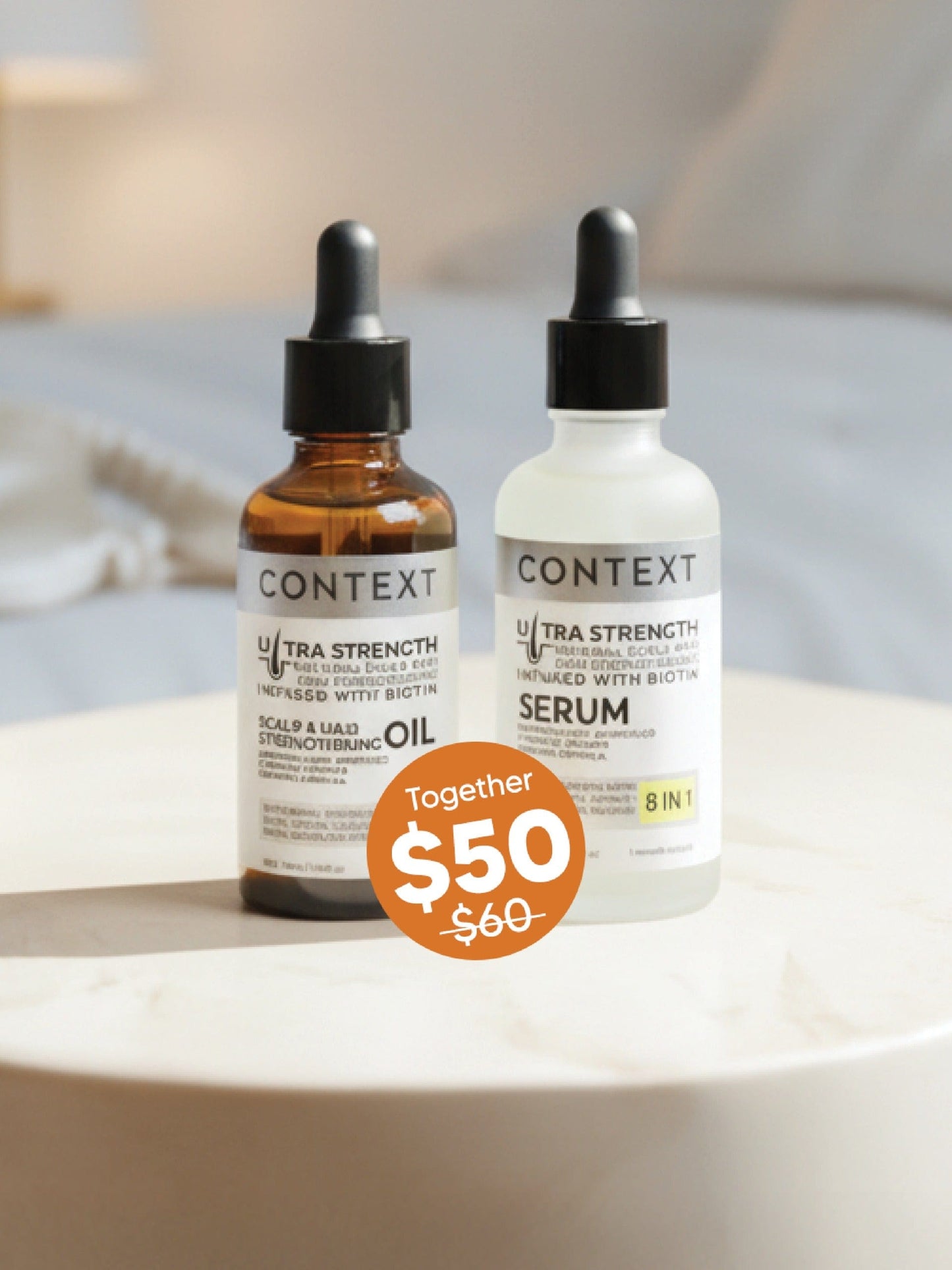 8 in 1 Ultra Strength Scalp & Hair Straightening Bundle