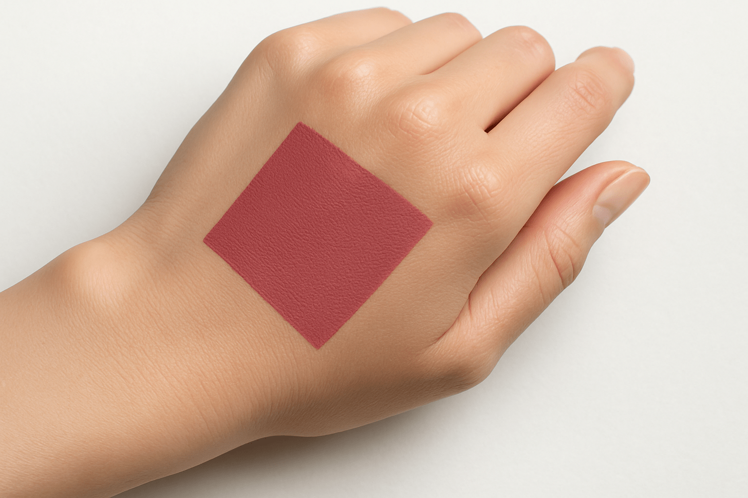 Hand Swatch - Exact Say Love Color Match