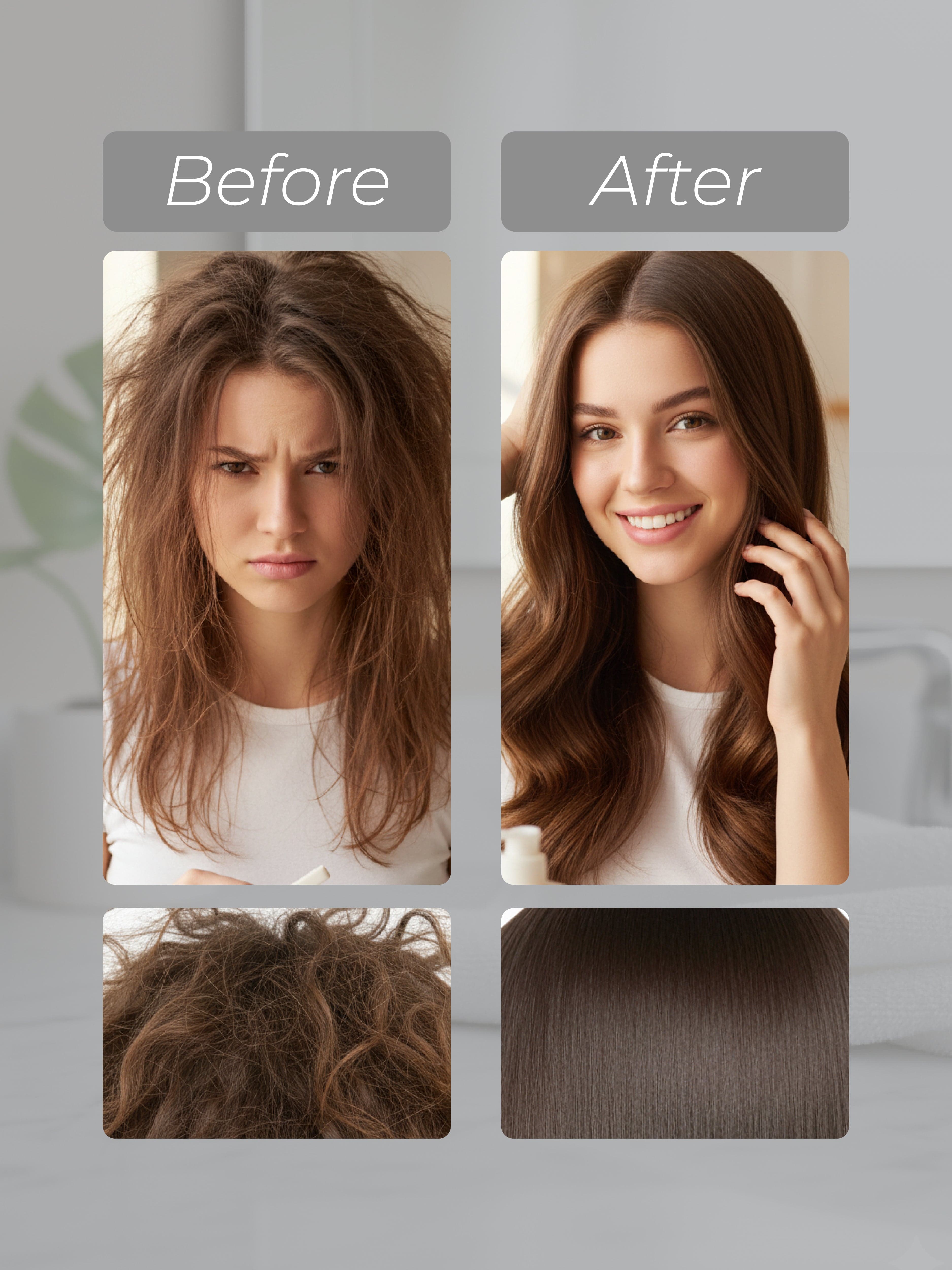 Scalp & Hair Straightening Oil – 8 in 1