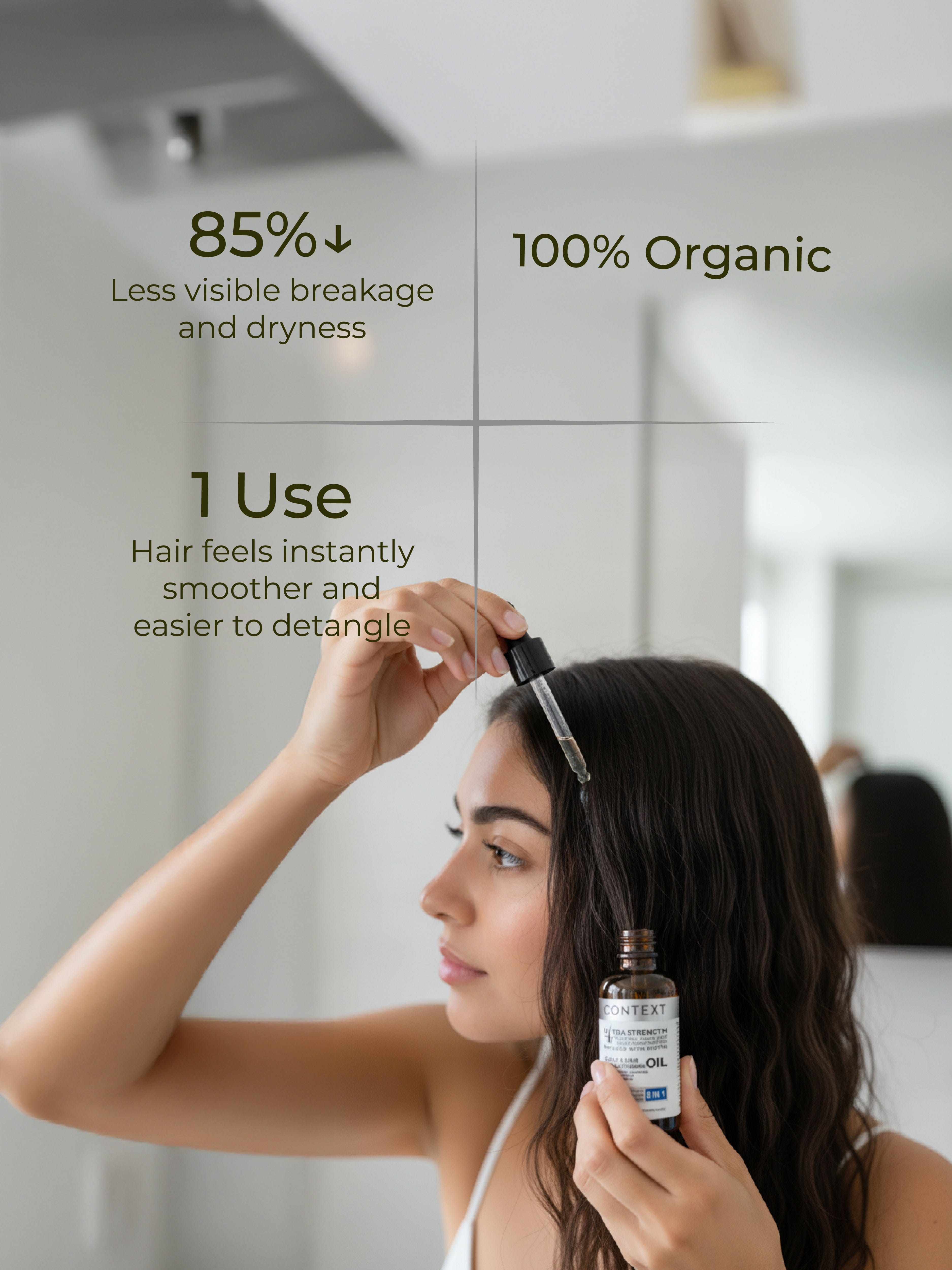 Scalp & Hair Straightening Oil – 8 in 1