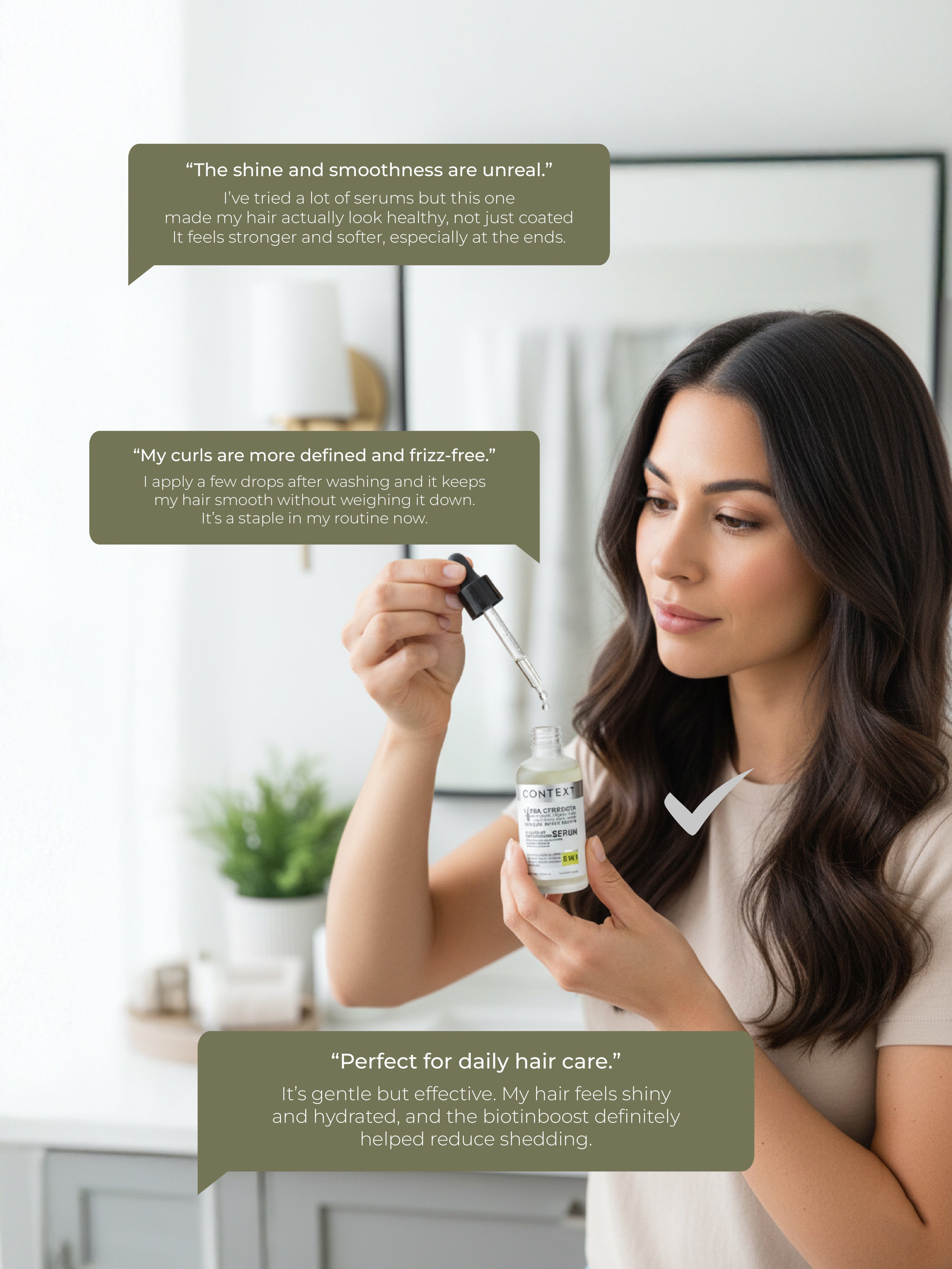 Scalp & Hair Straightening Serum – 8 in 1